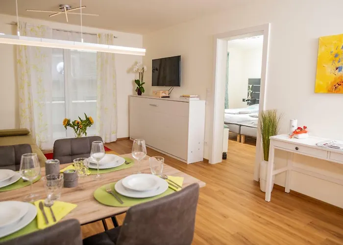 Appartement Cityapartment 50qm Zentral In Bahnhofsnaehe Mit Tg *